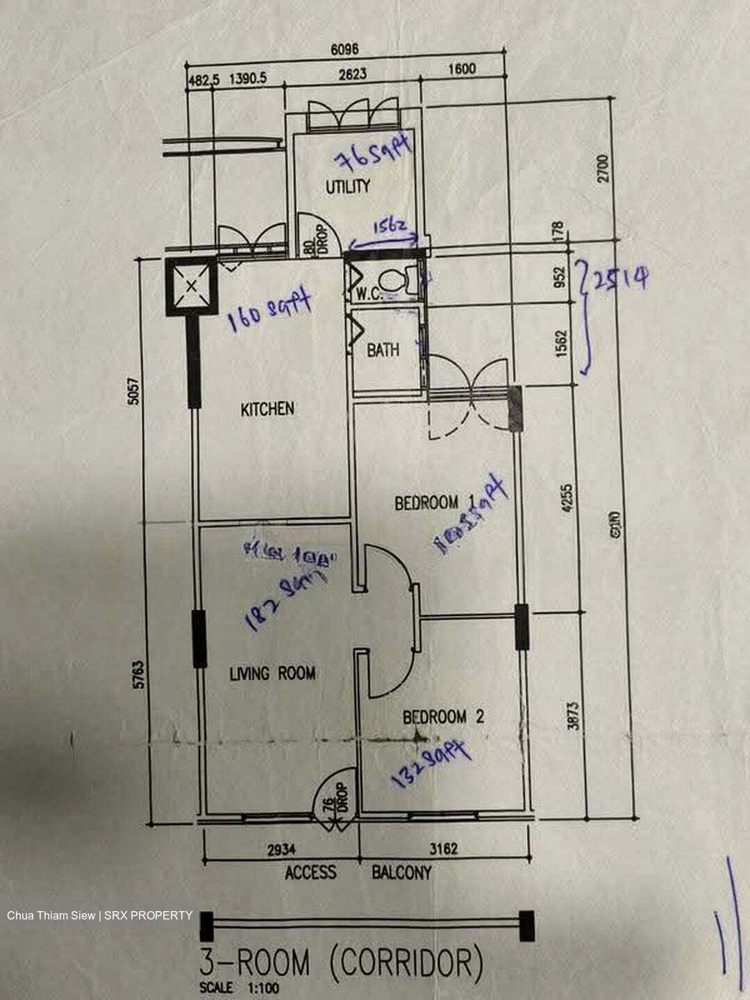 Blk 209 Boon Lay Place (Jurong West), HDB 3 Rooms #630327741